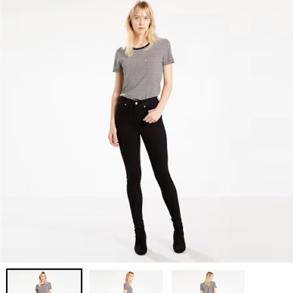 Levi’s black jeans NWT